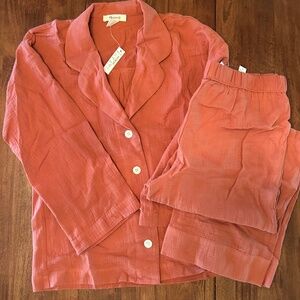 Madewell Cotton Pajamas - NWT